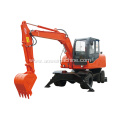 China Crawler Belt New Mini 6ton Wheel Excavator Cheap Price